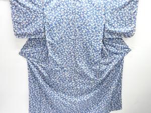 クリスマスセール大特価品　未使用品　蝶模様本場大島紬着物(染)